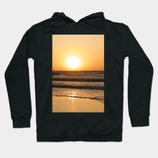 sunset at the beach Hoodie